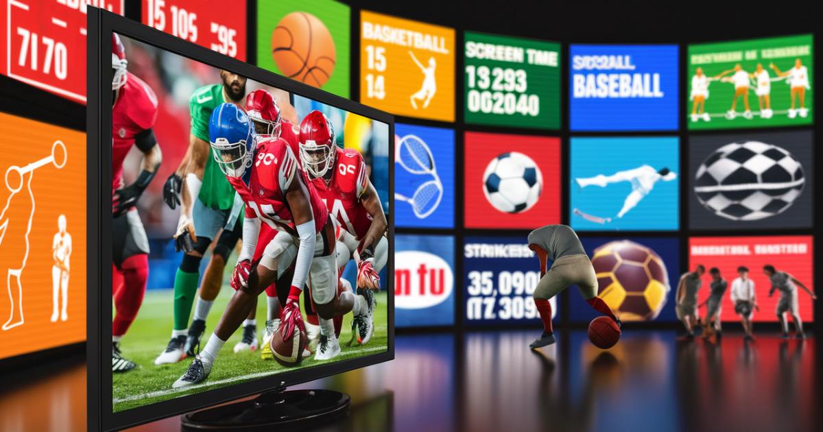 Comparing Football with Other Sports: Screen Time Analysis